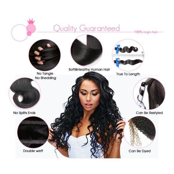 Выдвижения волос девственницы малайзийские