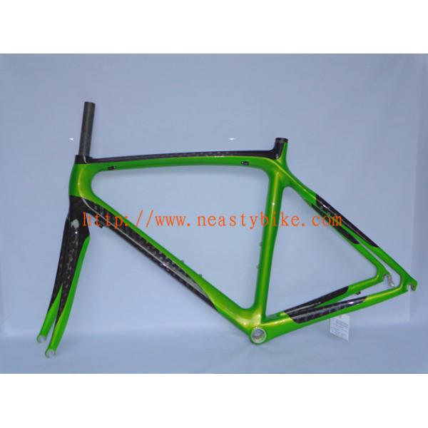 RB-NT10 bicycle parts carbon frame 12k carbon 48-56cm cycling road frame(pearl green)