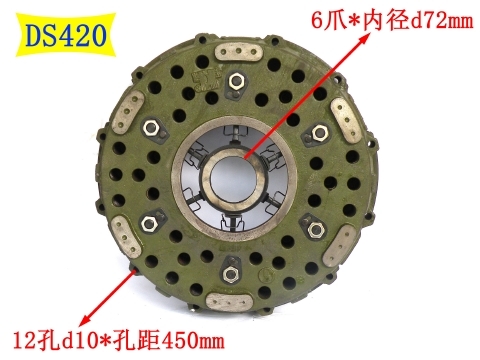 12 Holes Clutch Pressure Plate Dia 10mm Steyr Spare Parts 99114160013