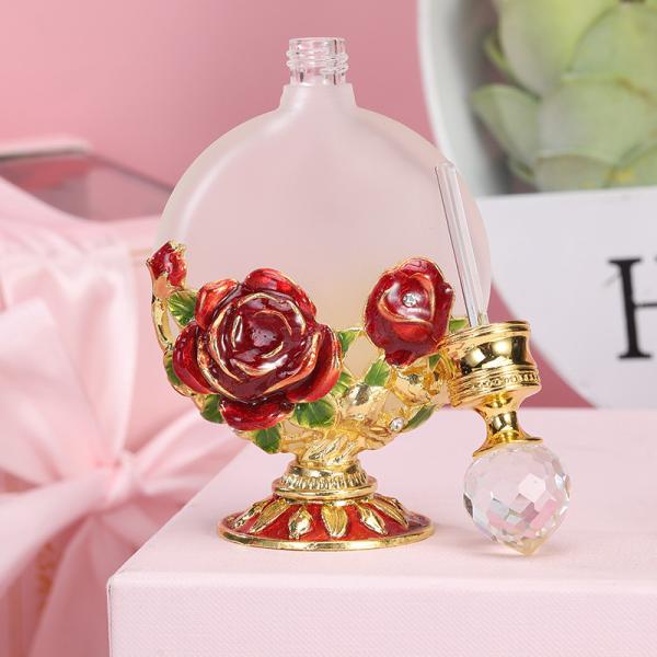 SGS 15ml Arabic  Empty Glass Essential Oil Bottle 0.26kg