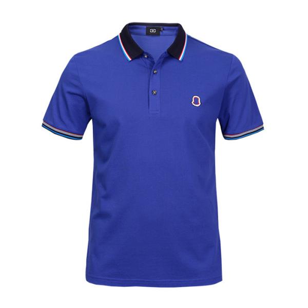 men polo t shirt 100% cotton high quality t-shirt men