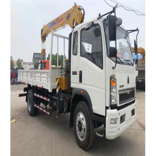 SINOTRUK HOWO 4*2 6 шины 8 тонн грузовик монтированный краном легкий грузовик с гидравлическим манипулятором складной бум краном