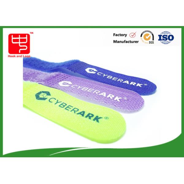 Связь крюка нейлона материальная и кабеля петли, регулируемые напечатанные связи кабеля