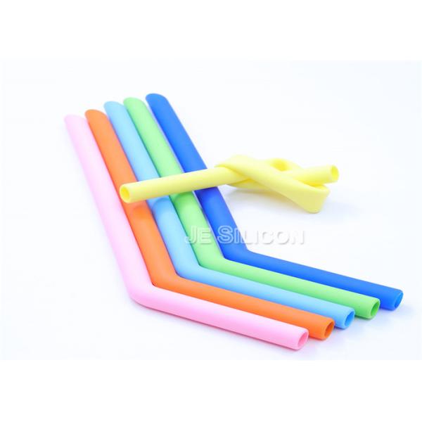 Electrical Insulation Silicone Collapsible Straw Dishwasher Safe Long Use Time
