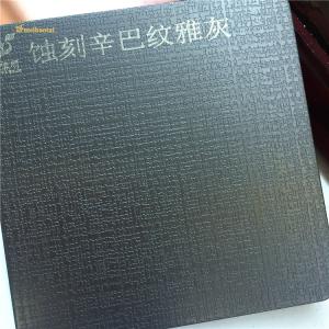 Aluminum Gray Decorative Stainless Laminate Sheets 4X8FT Slit Edge