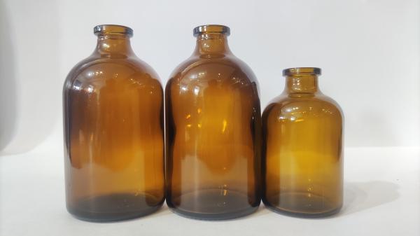 Frasco de vidro moldado de 20 ml com estampagem a quente Frasco de reagente de vidro borosilicato