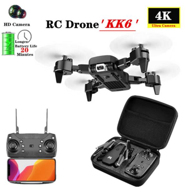KK6 Wifi 100m 2000mAh Headless Camera RC Helicopter