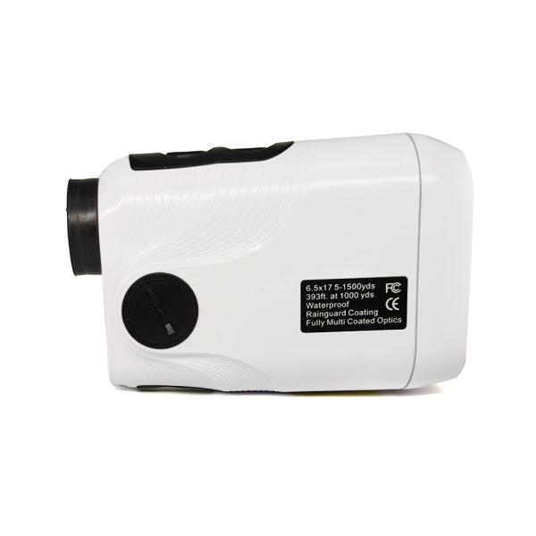 Rangefinder remoto branco da inclinação do golfe das atividades exteriores do Rangefinder do laser do golfe 8X25