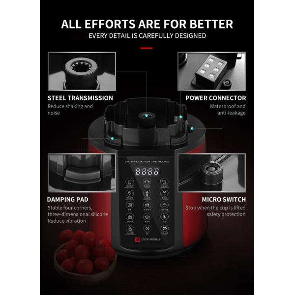 1.75L 1500W Choppers Meat Grinders Juicers 220V wall break machine