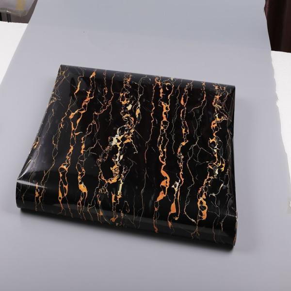 Anti-Static Waterproof Marble Wallpaper for Kitchen Counter Top Contact Paper in Modern Style