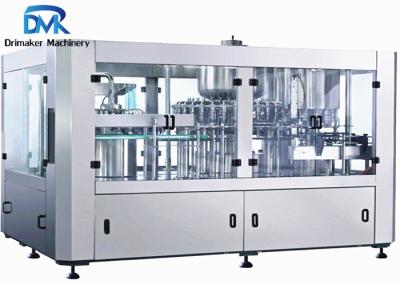 A linha de enchimento equipamento de engarrafamento do suco da bebida da energia da suficiência quente fácil opera-se