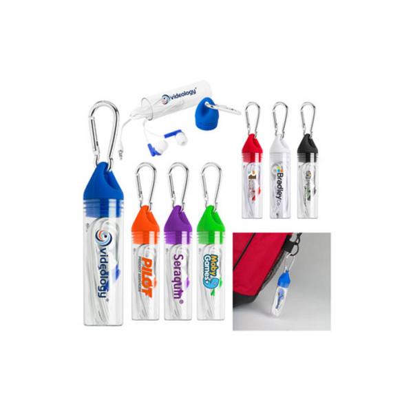 Promotional Custom Fit Earbuds 3 . 5MM Stereo Plug With OEM / ODM Services