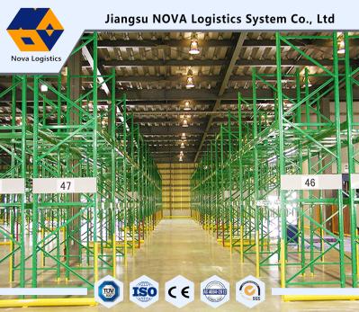 Warehouse Industrial Storage, Q235B Pallet Storage Shelves For Handling Equipment