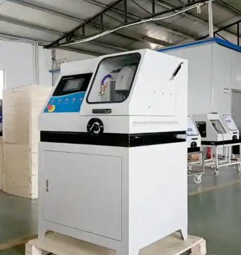 Benchtop Automatic Metallographic Cutting Machine 1-10mm/min Tough Shell water cooling