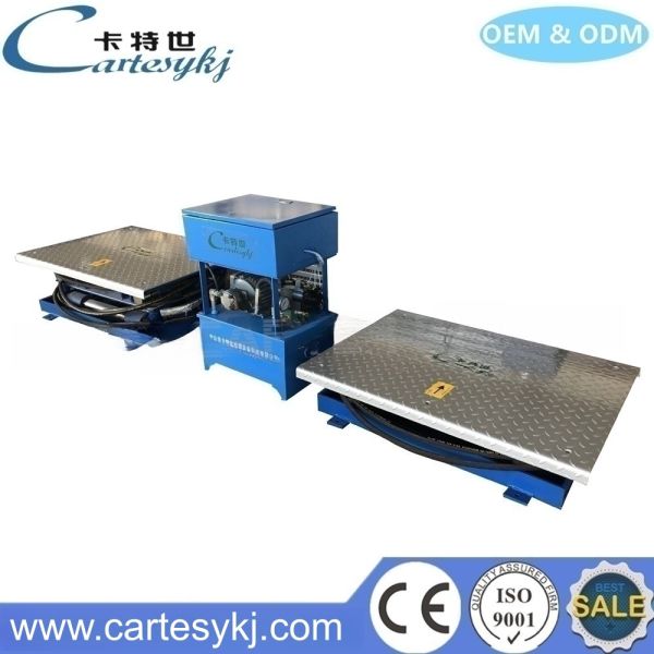 2.2KW Working Pattern Vehicle Play Detector for Trunks and Cars Hydraulic Pressure Drive