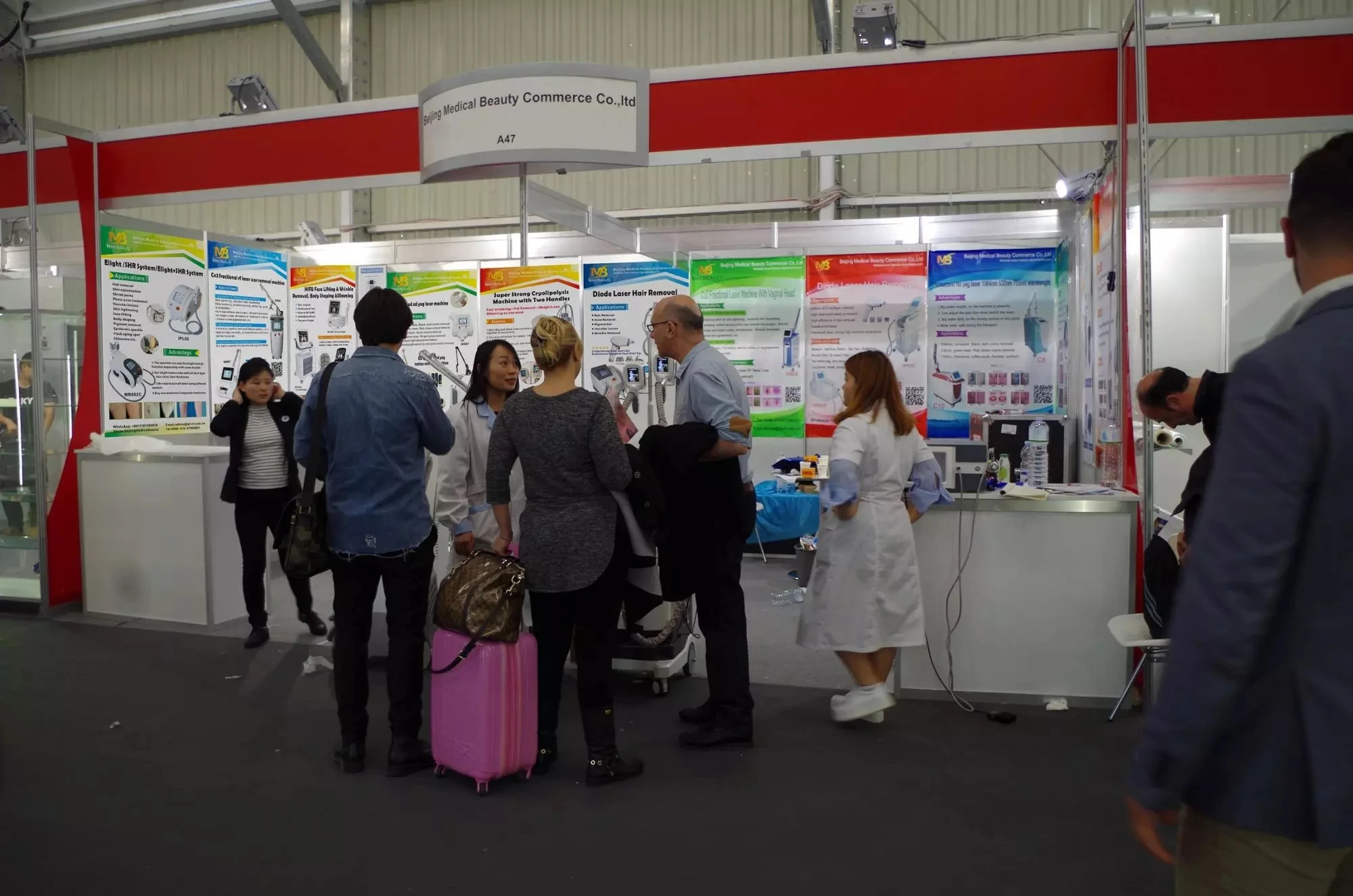 Beijing medical beauty nd yag laser Tattoo removal of eyeline removal machine