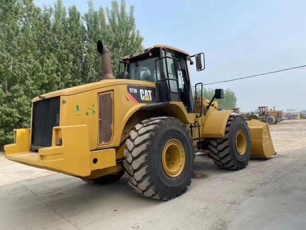 Chargeurs à roues d'occasion Caterpillar 972h Cat Loader Japon Chargeur à roues 12,22 tonnes