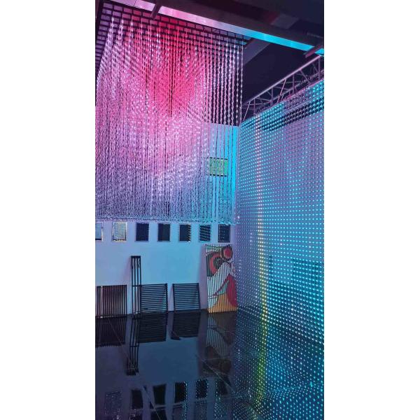 P10 Led Film Screen Высокая прозрачность Ультратонкая