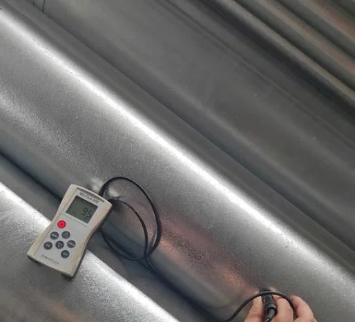 Натуральная черная поверхность оцинкованная труба из углеродистой стали сварная Q215