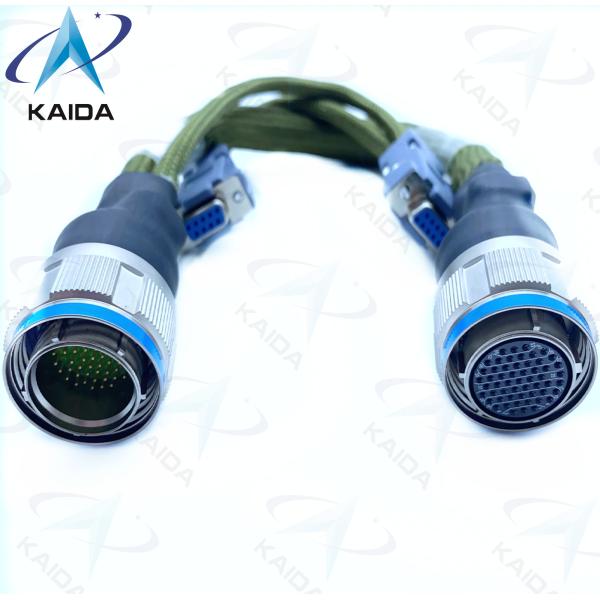 D38999 26FE35PN Кабели соединителей D38999 26FE35SN Алюминиевый ядро кабеля двойной мужской