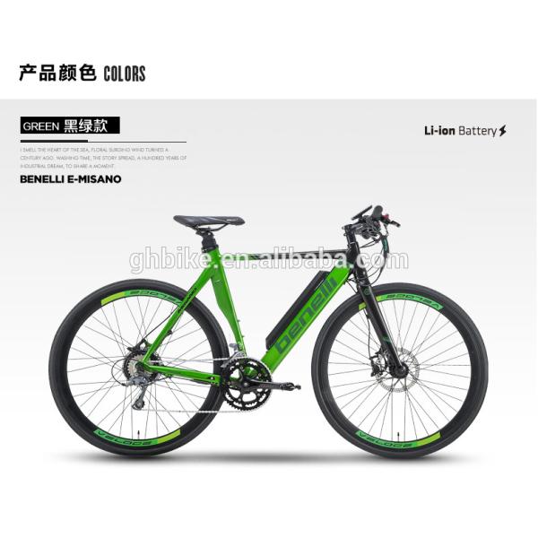 CE Certified 200W Power Electric Bicycle with 700C Wheels and Single Speed Freewheel