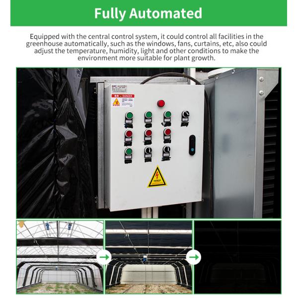 Baolida Light Deprivation Greenhouse Mushroom Automatic Blackout Greenhouse
