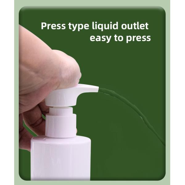 Плоская бутылка лосьона ЛЮБИМЦА доказательства утечки плеча для мыла увлажнителя мытья тела жидкостного