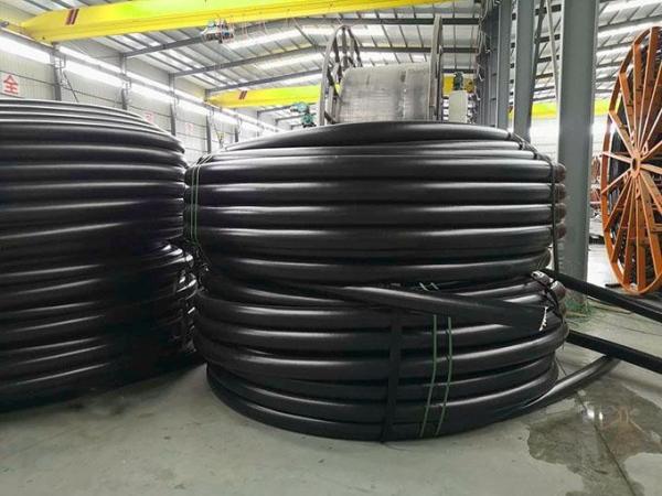 Tensile Resistant Solid Wall PVC Pipe , Continuous Composite Pipe Systems