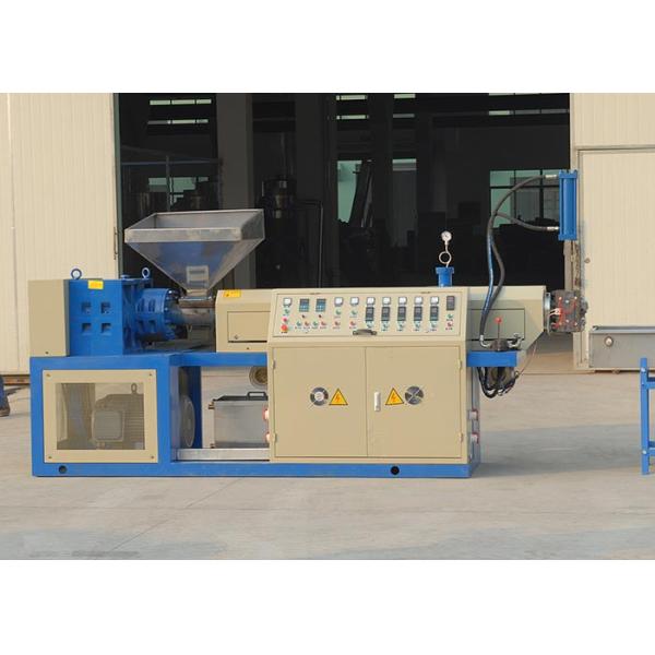 LD-SZ-65 conical twin screw extrusion and pelletizing line PVC powder compound