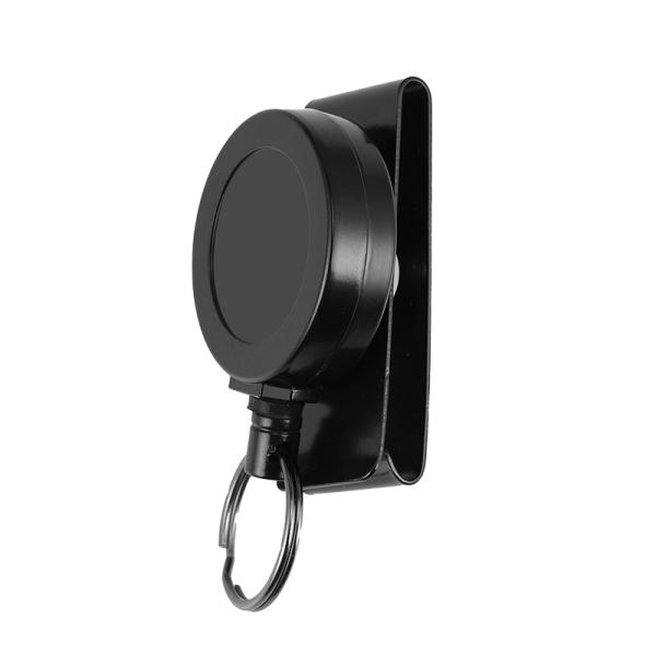 Deyi Badge Reel  Retractable Keychain Tactical ID Badge Holder Reel Heavy Duty Carabiner