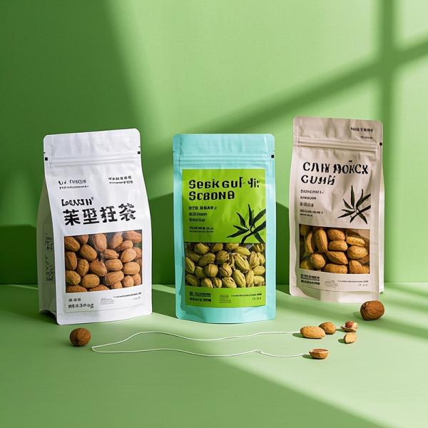 ECO Friendly Recyclable Snack Bags with Window Compostable PLA Material for Organic Chips Cookies Low MOQ 100pcs