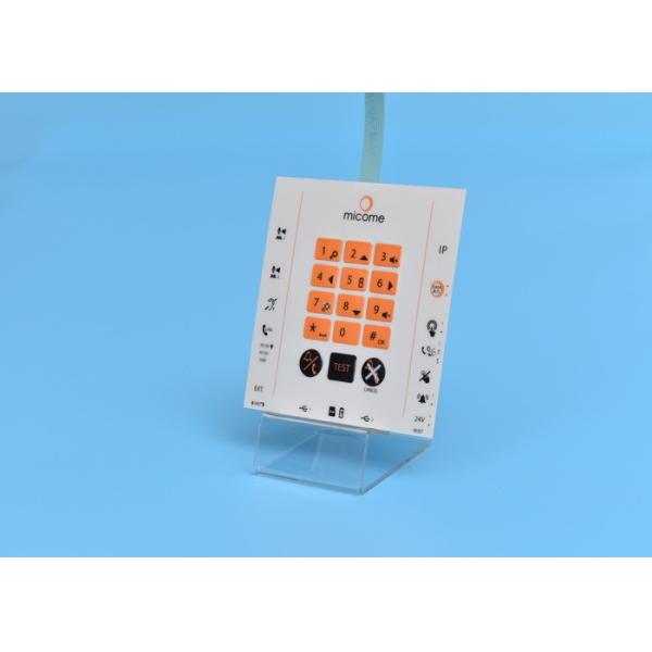 倍数の表したキーの注文の膜スイッチ、ペット膜の接触スイッチ