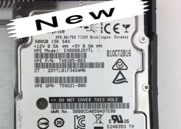 J9V70A P2000 600G HP Hard Disk 787656-001 748385-003 12G 2.5-3.5 1 Year Warranty