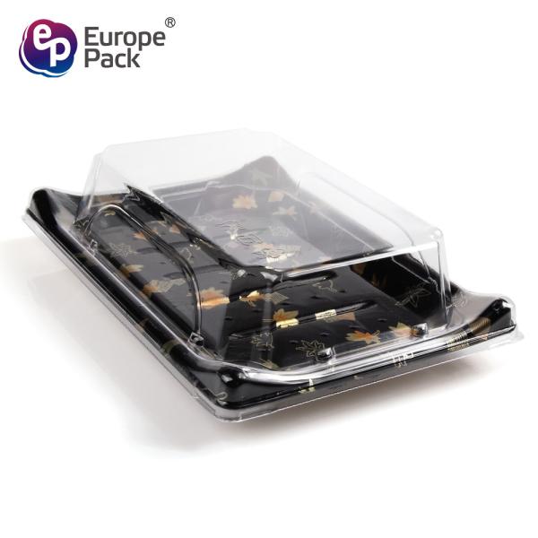 Wholesale disposable cheap blister packaging plastic square sushi tray