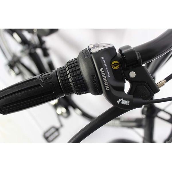 Легкий 10 кг классический велосипед / городской велосипед 6-скоростной с платформой педали стальной рамы