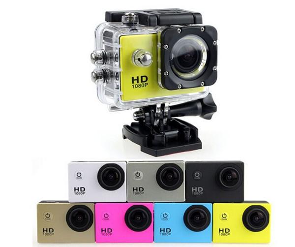 Full HD 1080P Waterproof Action Camera Motor Mini DV Diving Housing Case Underwater Sports Cam DV