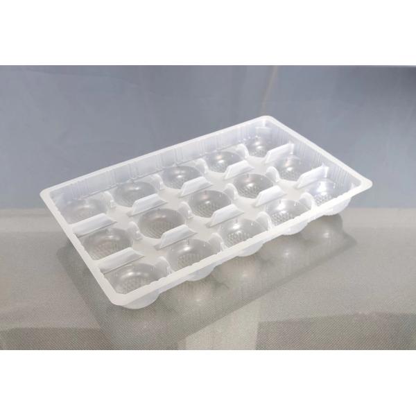 15 Holes Disposable Deviled Egg Tray  Disposable Egg Cartons For Meat Ball