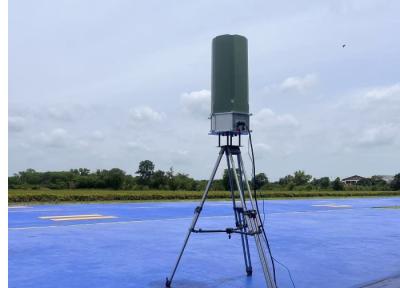 Dispositivo de bloqueo de drones de 100MHz-6000MHz de alto rendimiento con alcance de 0,5-5 km