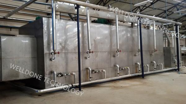 Secador industrial de nylon da correia do ISO 10004 para o pó da grão