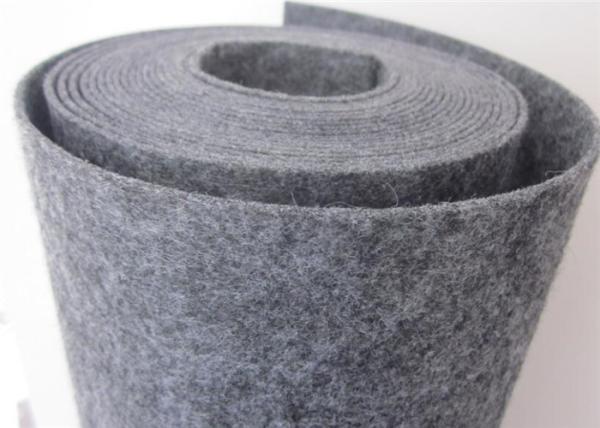 Polyester Needle Felt Sheets Roll , Needle Punched Non Woven Fabric HT-MZ-10
