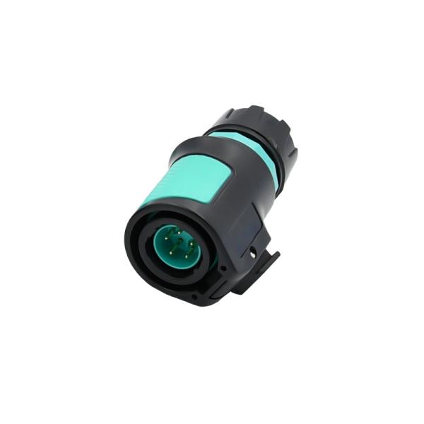 K16 cabo de Pin Waterproof Circular Connector 6.5mm do homem 5