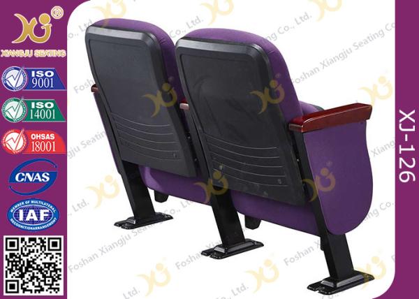 Indoor Special Church Auditorium Seating With Soft Polyurethane Foam Padded