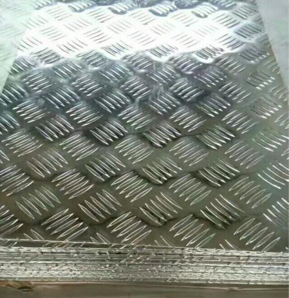 1100 Anodized Aluminum Plate Stucco Embossed Refrigeration Construction Support