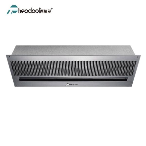 Cortina de aire empotrada para techo de 230V, de 0.9m a 1.8m, con control remoto