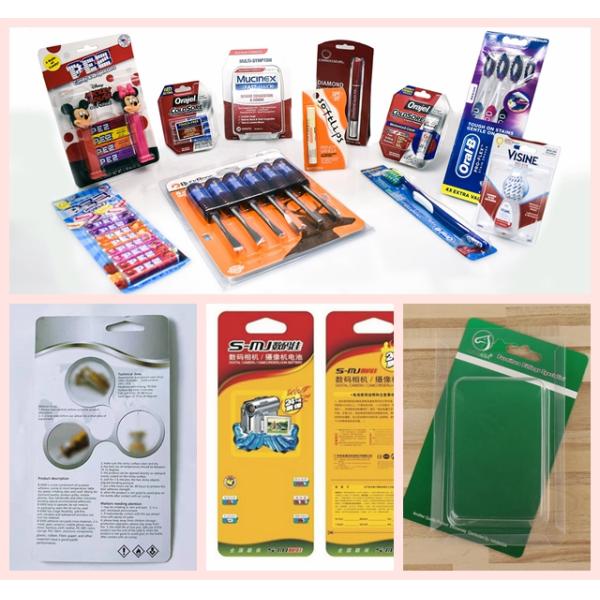blister packaging card Упаковочный материал одно, который встали на сторону белый Cardstock 12 Pt к 26 PT волдыря