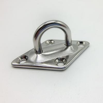 5mm 6mm Diamond Eye Plate  Marine Rigging Hardware