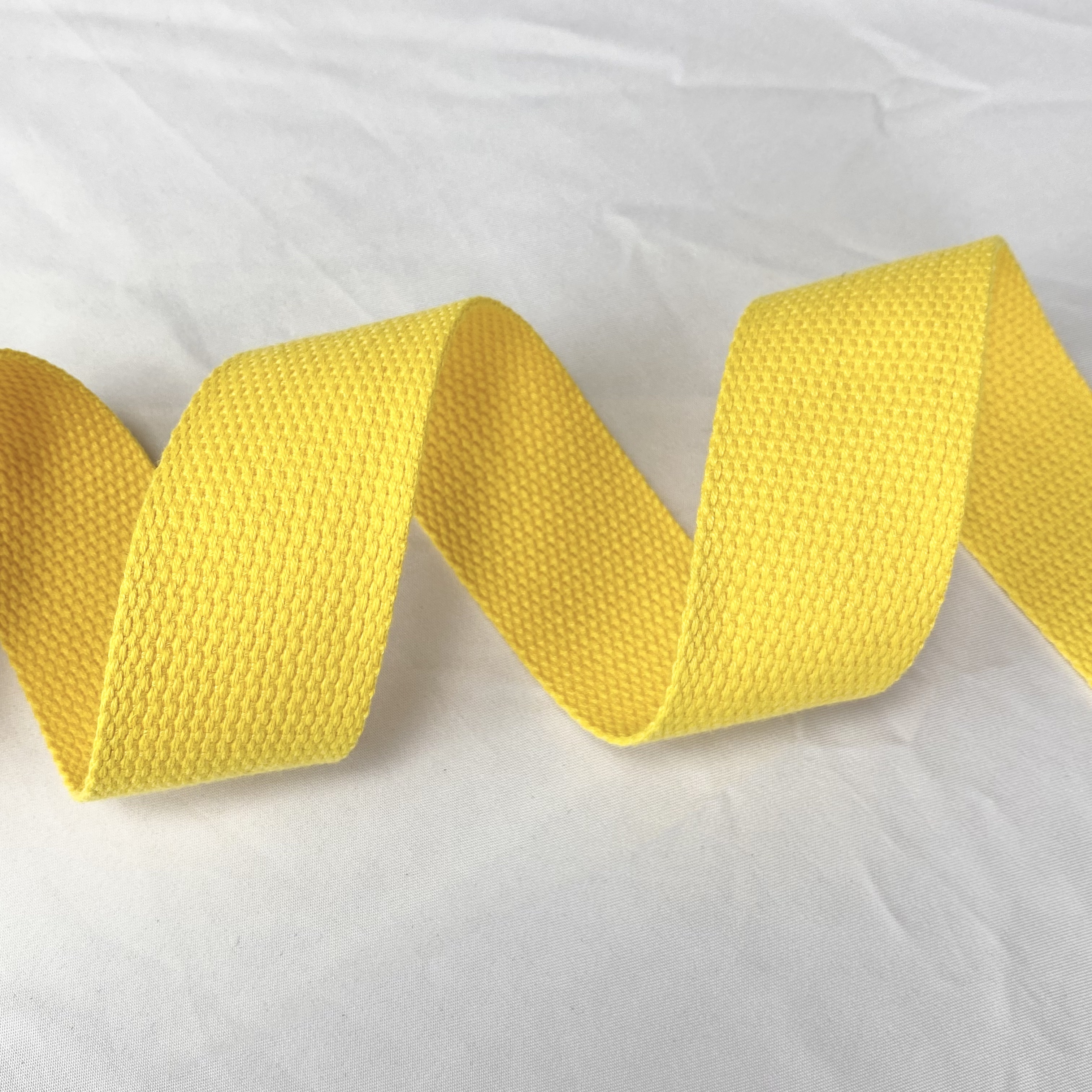 Soft bead Polyester-cotton webbing in a variety of colors Dupont Tote bag strap Textiles