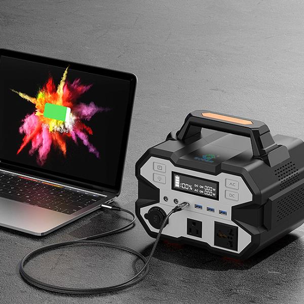 LFP 500W Portable Power Station Battery For Outdoor Camping UPS