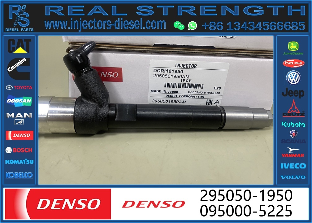 New Fuel Injectors 8-98247354-0 295050-1950 for ISUZU DMAX 4JK1 1.9L Ddi Euro5 Engine