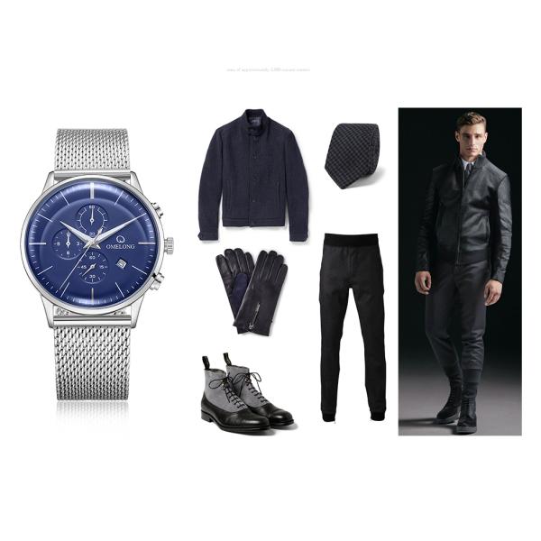 Дозор спорта роскошного ремня сетки наручных часов Relogio Masculino дозора кварца людей водоустойчивый